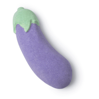 Bombe de bain en forme d'emoji Aubergine - Lush Bombe de bain en forme d'emoji Aubergine - Lush