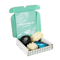 Clean & Fresh As Handpflege-Set Offene Box mit dem Inhalt des Clean & Fresh As Handpflege-Sets
