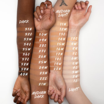 Solid Foundation Colour Swatch