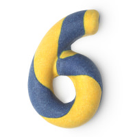 Six Bubble Bar Blue Yellow six bubble bar blue yellow
