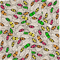 Peek A Boo Halloween Knot Wrap peek a boo christmas knot wrap