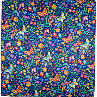 Garden Party Knot Wrap dark coloured garden themed knot wrap