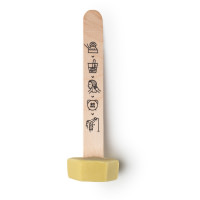 Damaged Hot Oil Hair Treatment a naked hair treatment on a stick