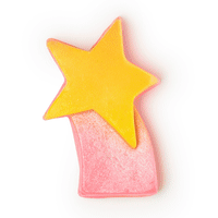 Shooting Stars Christmas Soap A green, orange and pink shooting stars glittery soap