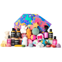 Wow Gift multicoloured gift with products surrounding it