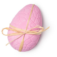 rose bombshell egg bomba de baÃ±o de color rosa en forma de huevo de Pascua