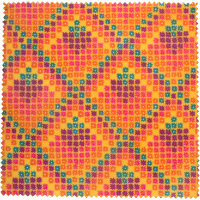 Spring Wax Wrap multicoloured spring themed wax wrap