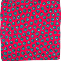 Brussel Sprouts a red knot wrap with brussel sprout pattern