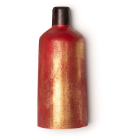 Ginger Naked Shower Gel red bottle shaped naked shower gel with golden glitter