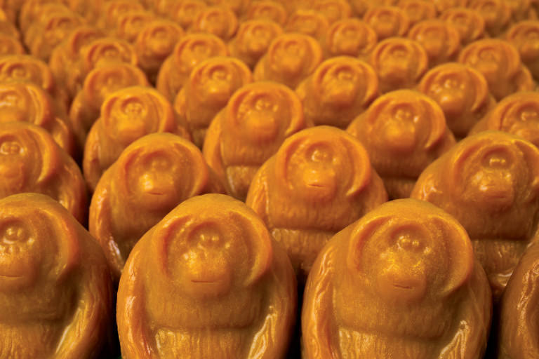 Sumatran orangutan soap in line Sumatran orangutan soap