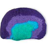 Ultraviolet Bubble Bar A half circle purple, blue and green bubble bar resembling a rainbow
