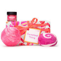 Sweetest Thing Presente de Aromas Doces Sweetest Thing é um presente cor de rosa para gulosos