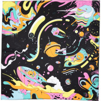 Bath Bomb Universe Knot Wrap Harajuku bath bomb universe knot wrap harajuku