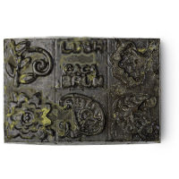Natural brun color henna block Natural brun color henna block
