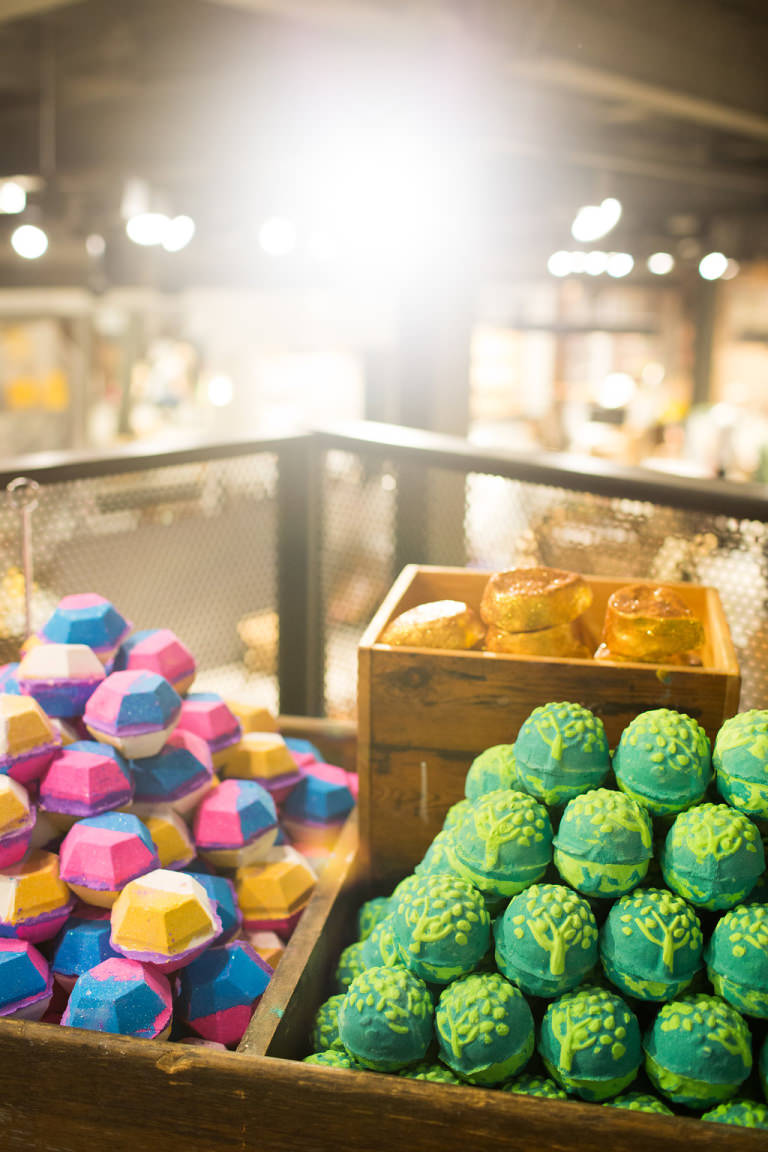 Lush Shop - Badebomben Lush Shop - Badebomben