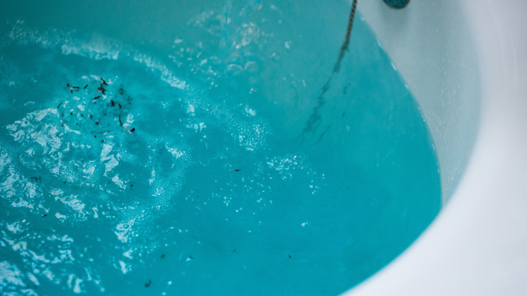 big blue bomba de baño Big blue bomba de baño