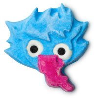 Akaname Bubble Bar blue goblin with long tongue bubble bar