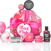 think pink, lush, ajándék, szülinap think pink, lush, ajándék, szülinap