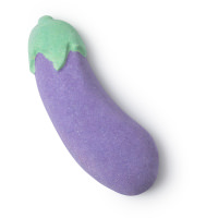 Aubergine Bath Bomb A aubergine shaped bath bomb