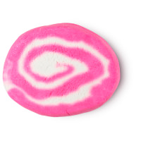 Snow Fairy Roll Bubble Bar pink and white rolled bubble bar