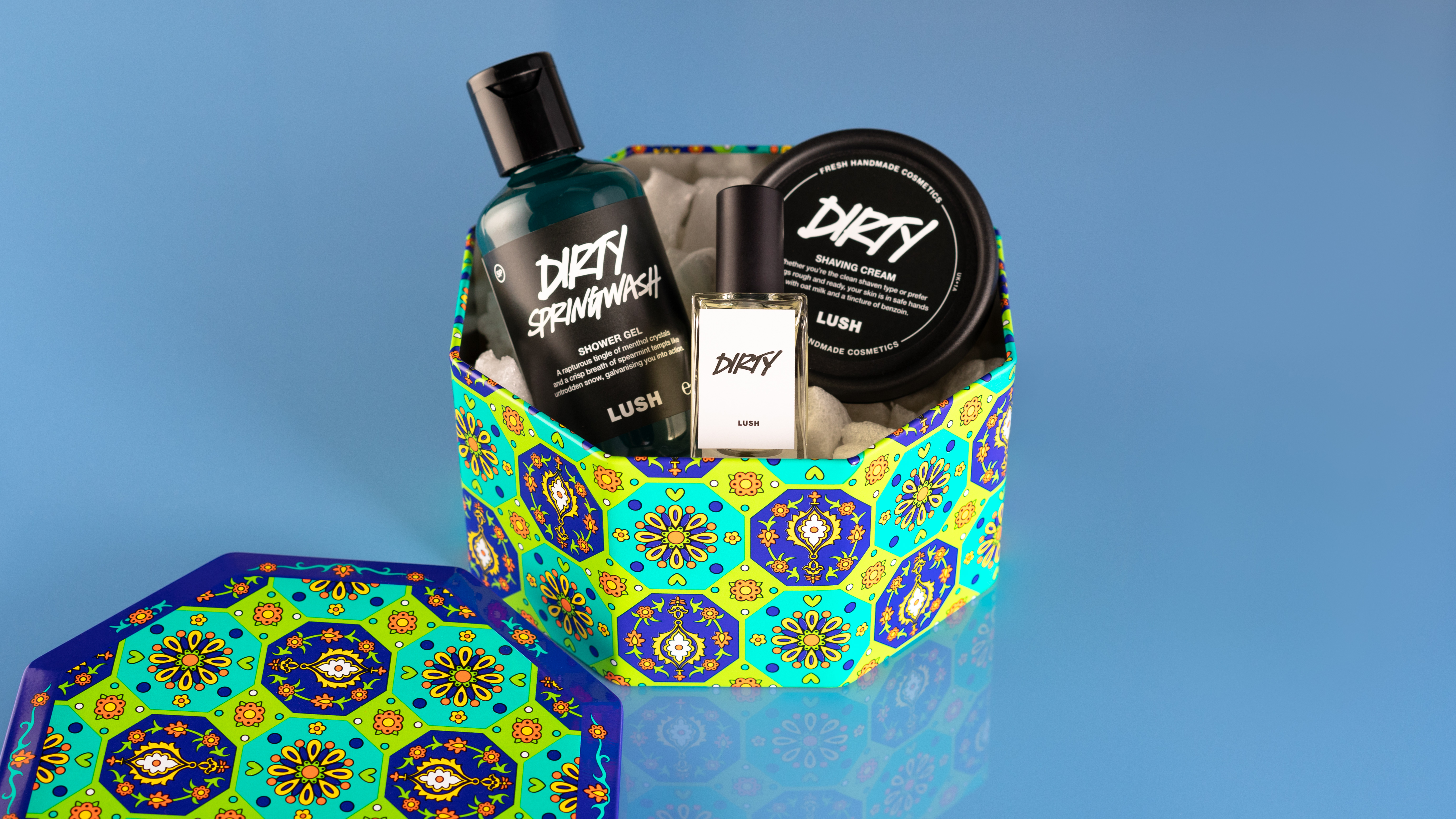 Dirty | Dirty, Parfym, Presenter, 250 500 kr Dirty parfym | Lush Sweden