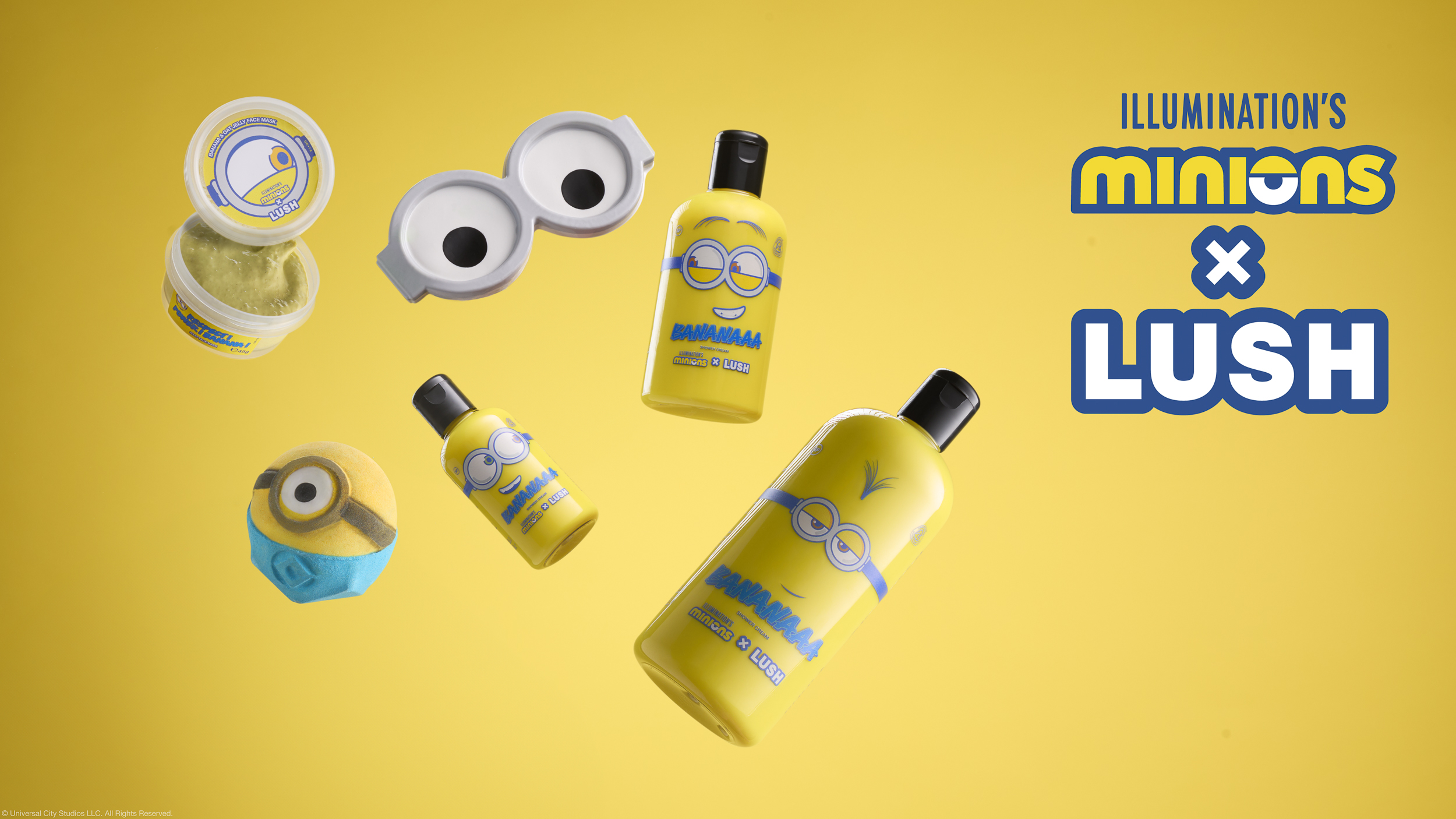 Official Minions x LUSH Shower and Skincare | LUSH