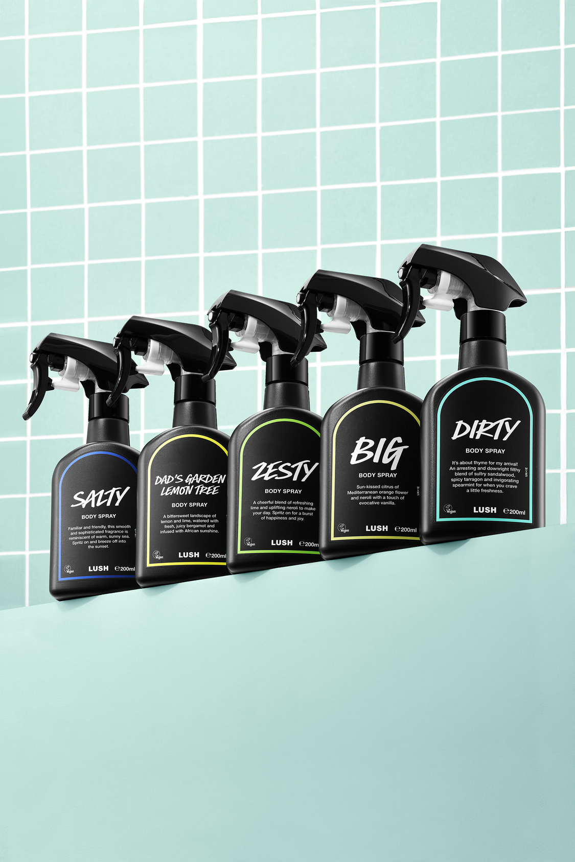 アロマボディミスト・スプレー | ミント・ラベンダー 他 | LUSH