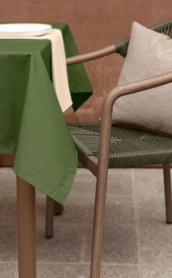 Suitable outdoor textiles for the patio