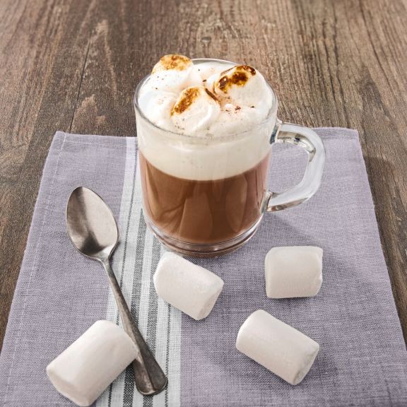 Cioccolata calda con panna e torni subito bambino