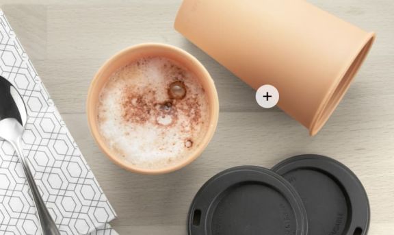 Wiederverwendbarer Becher von elasto REuse