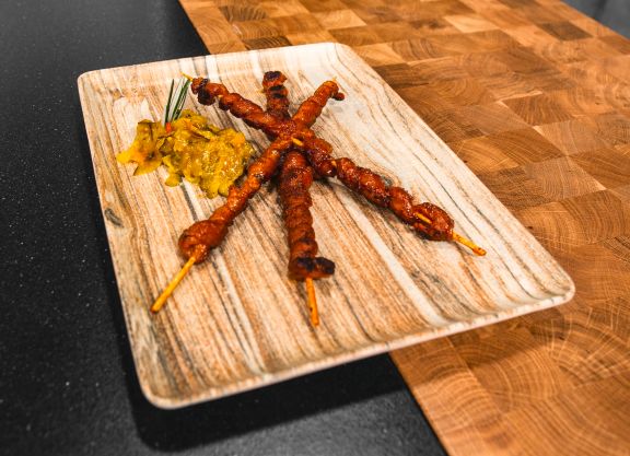Vegane Grillfackeln