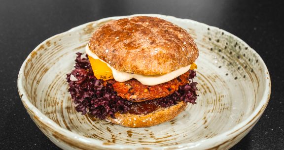 Vegansk burgare