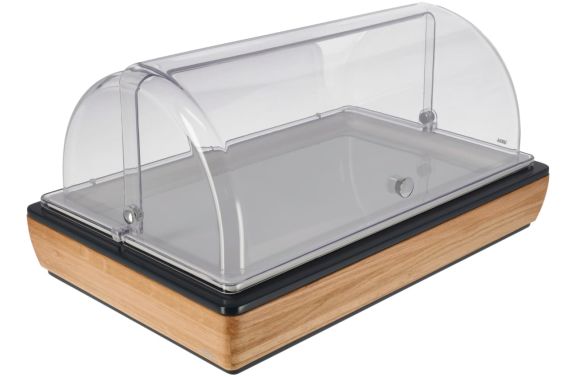 VEGA Koelvitrine Montana eik melamine wit 1/1