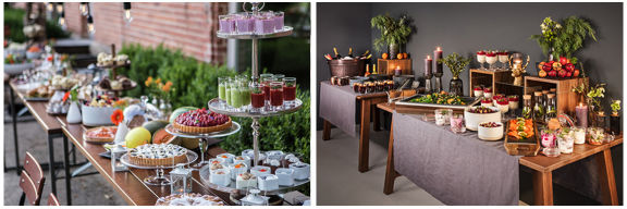 deux visuels de brunch