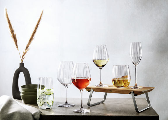 Verre en cristallin Leya