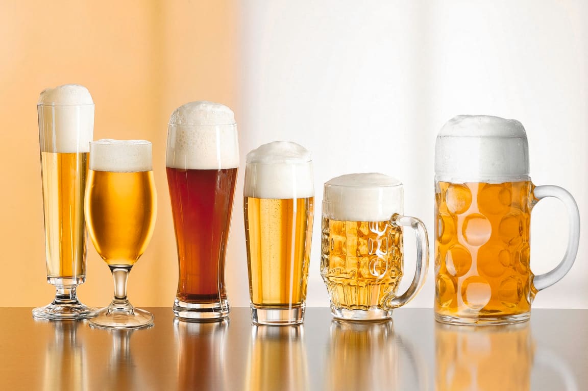 Forme verre à bière : quel verre pour quelle bière ?