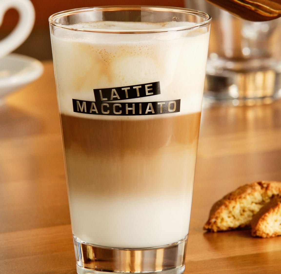 Spanje Parana rivier kiezen Serveer uw latte » in echte Latte Macchiato glazen | LUSINI