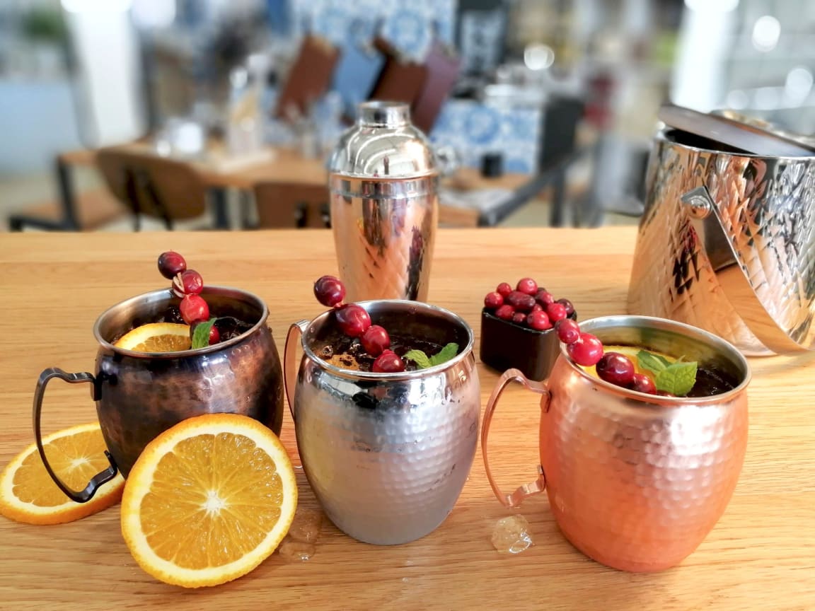 Verre Moscow Mule cuivre