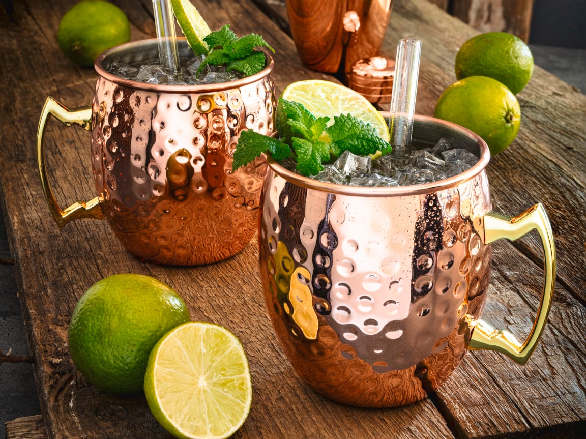 Bicchiere di rame per Moscow Mule • La Boutique Dei Cocktail