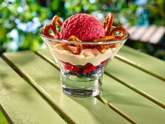 Gelato gusto Bretzel