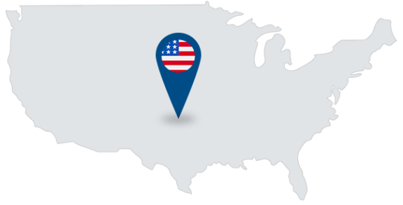 Karte von USA