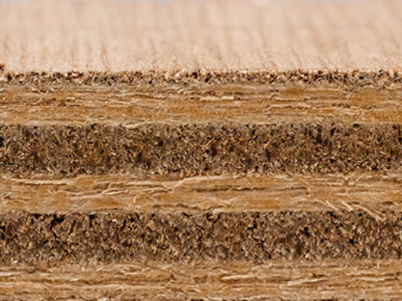 Close-up van multiplex materiaal