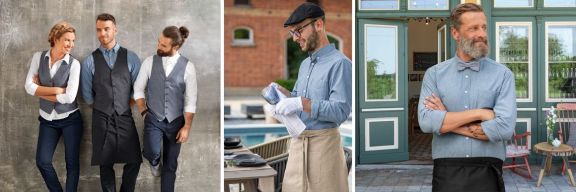 Tre olika chambray-stilar