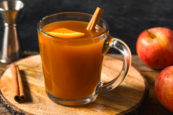 Wärmendes von der Insel - ein Whisky-Apfel-Punsch