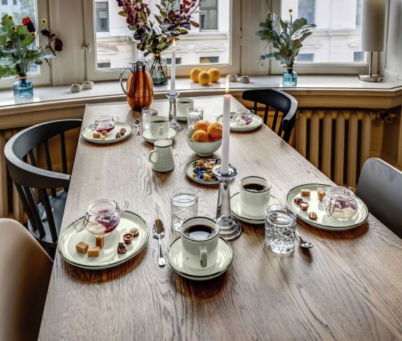 Restaurang med skandinavisk stil