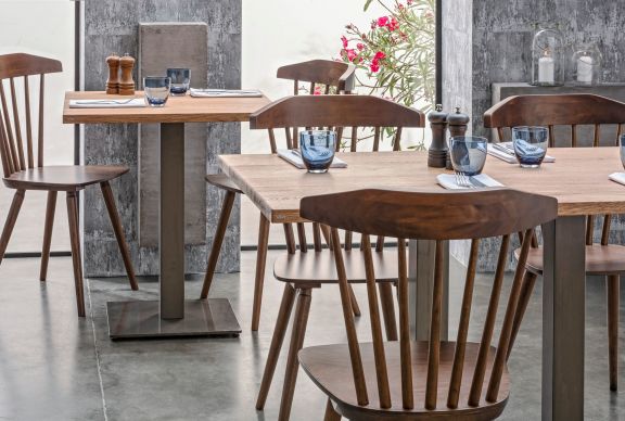 Houten horecastoelen