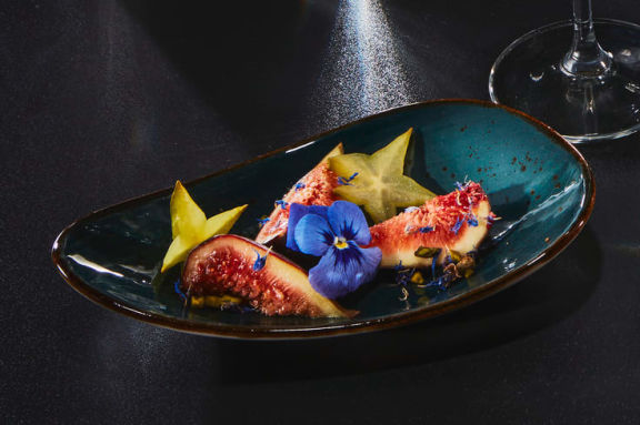 flores coestibles para decorar platos