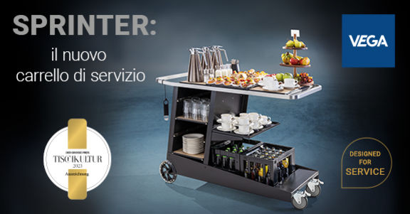 Il carrello portavivande da esterno Sprinter