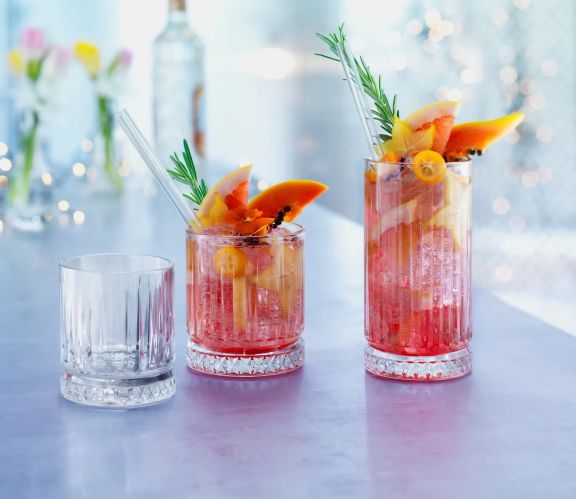 Bicchieri tumbler Elysia di Pasabahce