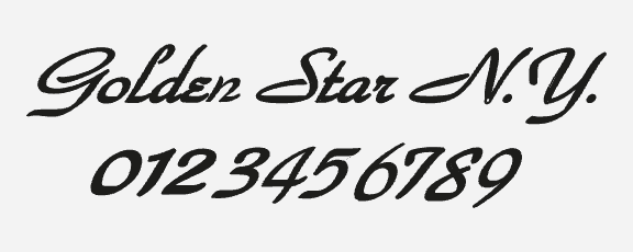 Schriftart Park Avenue